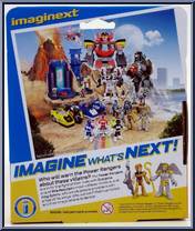 Scorpina & King Sphinx from Power Rangers - Figure Packs manufactured by Fisher-Price [Back]