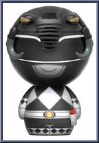 Black Ranger from Power Rangers - Dorbz manufactured by Funko [Loose]