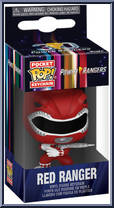 Red Ranger (30th Anniversary) from Power Rangers - Pop! Keychains manufactured by Funko [Front]