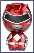 Red Ranger (Chase) from Power Rangers - Dorbz manufactured by Funko [Loose]