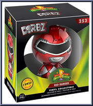 Red Ranger (Chase) from Power Rangers - Dorbz manufactured by Funko [Front]