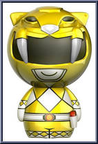 Yellow Ranger (Chase) from Power Rangers - Dorbz manufactured by Funko [Loose]