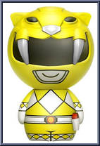 Yellow Ranger from Power Rangers - Dorbz manufactured by Funko [Loose]