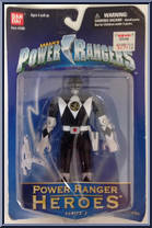 Auto Morphin Zack the Black Ranger Action Figure