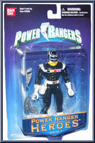 Black Astro Power Ranger Action Figure