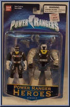 Black Lunar Power Ranger Action Figure
