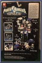 Astro Delta Megazord from Power Rangers in Space - Micro Playsets manufactured by Bandai [Back]
