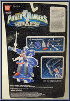 Astro Megazord from Power Rangers in Space - Action Zords manufactured by Bandai [Back]