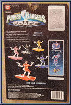 Black Galaxy Glider from Power Rangers in Space - Galaxy Gliders manufactured by Bandai [Back]