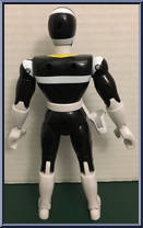 Black Astro Armor Ranger from Power Rangers in Space - Astro Armor manufactured by Bandai [Loose]