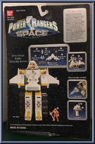 Mega Winger from Power Rangers in Space - Action Zords manufactured by Bandai [Back]