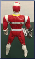 Red Mega Launching Power Ranger from Power Rangers in Space - Mega Launching manufactured by Bandai [Loose]