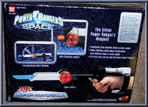 Super Silverizer from Power Rangers in Space - Role Playing manufactured by Bandai [Back]
