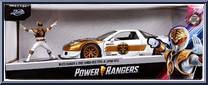 White Ranger & 2002 Honda NSX Type-R Japan Spec from Power Rangers - Die-Cast manufactured by Jada Toys [Front]