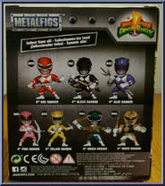 White Ranger from Power Rangers - Metals Die Cast manufactured by Jada Toys [Back]