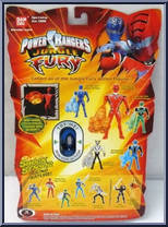 Savage Spin Shark Ranger from Power Rangers Jungle Fury - Basic Series manufactured by Bandai [Back]