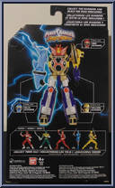 Blue Ranger from Power Rangers Legacy Collection - Ninja Storm manufactured by Bandai [Back]