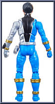 Dino Fury Blue Ranger from Power Rangers Lightning Collection - Dino Fury manufactured by Hasbro [Loose]