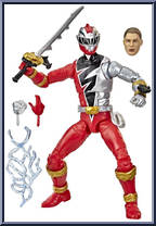 Dino Fury Red Ranger Action Figure