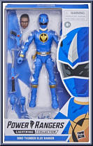 Dino Thunder Blue Ranger from Power Rangers Lightning Collection - Dino Thunder manufactured by Hasbro [Front]