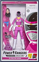 In Space Pink Ranger from Power Rangers Lightning Collection - In Space manufactured by Hasbro [Front]