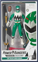 Lost Galaxy Green Ranger from Power Rangers Lightning Collection - Lost Galaxy manufactured by Hasbro [Front]