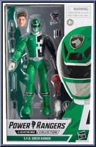 S.P.D. Green Ranger from Power Rangers Lightning Collection - S.P.D. manufactured by Hasbro [Front]