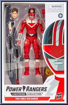 Time Force Red Ranger from Power Rangers Lightning Collection - Time Force manufactured by Hasbro [Front]