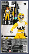 Lost Galaxy Yellow Ranger from Power Rangers Lightning Collection - Lost Galaxy manufactured by Hasbro [Back]