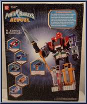 Deluxe Omega Megazord from Power Rangers Lightspeed Rescue - Deluxe manufactured by Bandai [Back]