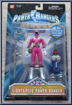 Pink Lightspeed Power Ranger from Power Rangers Lightspeed Rescue - Power Rangers manufactured by Bandai [Front]