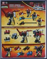 Gosei Great Megazord from Power Rangers Megaforce - Megazords manufactured by Bandai [Back]