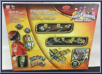 Snake Ax, Tiger Claw and Shark Bowgun Battle Set  from Power Rangers Megaforce - Role Play manufactured by Bandai [Back]