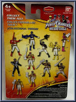 Ultra Metallic Force Black Ranger from Power Rangers Megaforce - Basic Series manufactured by Bandai [Back]