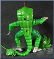 Darting Tongue Pythor from Power Rangers Mighty Morphin - Evil Space Aliens - Series 2 manufactured by Bandai [Loose]