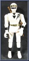 White Ranger Action Figure