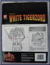 White TigerZord from Power Rangers Mighty Morphin - Zords manufactured by Bandai [Back]