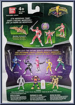 Black Ranger from Power Rangers Mighty Morphin - 2010 - Basic Series manufactured by Bandai [Back]