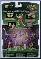 Power Up Red Ranger from Power Rangers Mighty Morphin - 2010 - Basic Series manufactured by Bandai [Back]