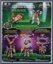 Red Morphin Racer from Power Rangers Mighty Morphin - 2010 - Vehicles manufactured by Bandai [Back]