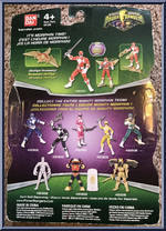 Red Ranger (Transparent) from Power Rangers Mighty Morphin - 2010 - Basic Series manufactured by Bandai [Back]