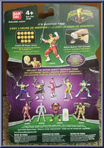 White Ranger from Power Rangers Mighty Morphin - 2010 - Basic Series manufactured by Bandai [Back]