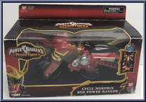 Cycle Morphin Red Power Ranger Action Figure