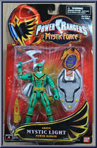 Green Mystic Light Power Ranger from Power Rangers Mystic Force - Basic Series manufactured by Bandai [Front]
