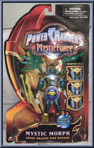 Mystic Morph Green Dragon Fire Ranger from Power Rangers Mystic Force - Basic Series manufactured by Bandai [Front]