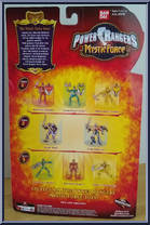 Red Crystal Action Power Ranger from Power Rangers Mystic Force - Basic Series manufactured by Bandai [Back]