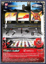 Red Ranger Pack from Power Rangers Ninja Steel - Ninja Power Stars - Series 1 manufactured by Bandai [Back]