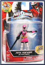 Pink Ranger Action Hero from Power Rangers Ninja Steel - Action Heroes manufactured by Bandai [Front]