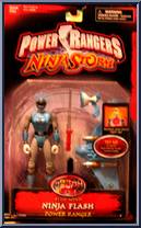 Blue Wind Ninja Flash Power Ranger from Power Rangers Ninja Storm - Basic Series manufactured by Bandai [Front]