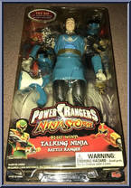 Blue Wind Talking Ninja Battle Ranger Action Figure